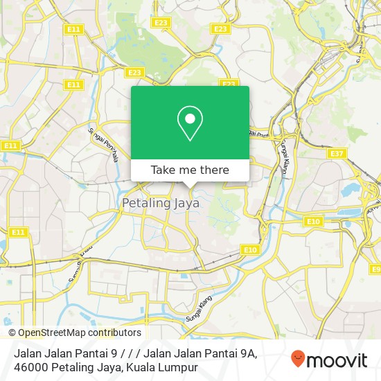 Peta Jalan Jalan Pantai 9 / / / Jalan Jalan Pantai 9A, 46000 Petaling Jaya