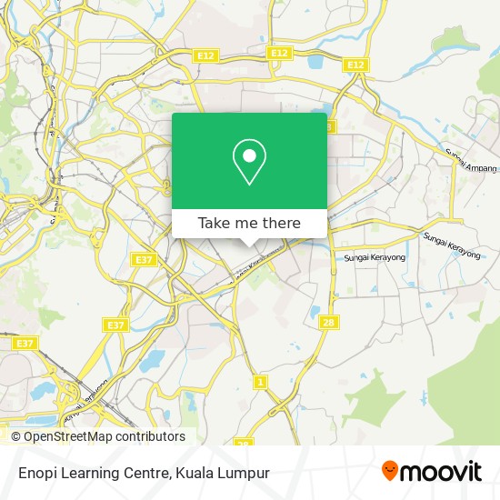 Enopi Learning Centre map
