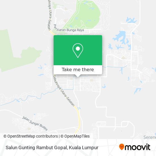 Salun Gunting Rambut Gopal map