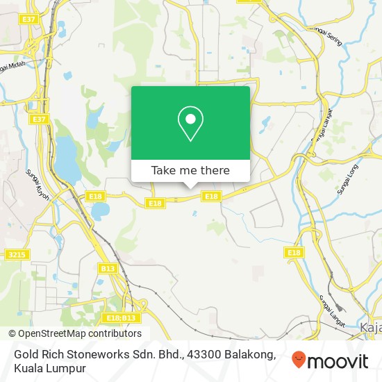 Peta Gold Rich Stoneworks Sdn. Bhd., 43300 Balakong