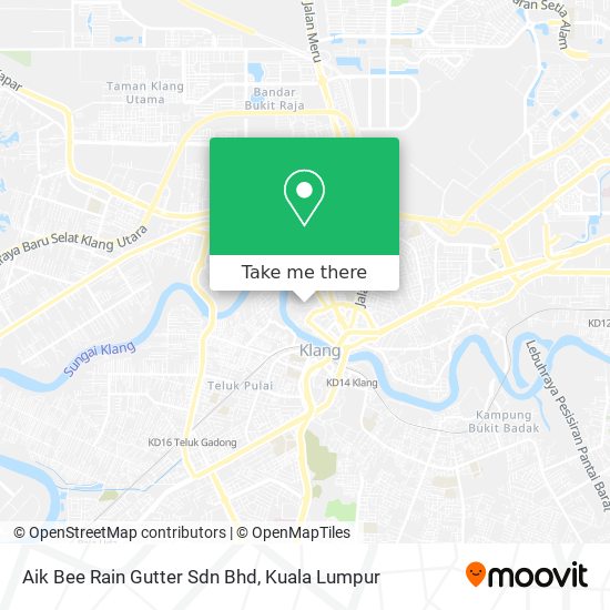 Aik Bee Rain Gutter Sdn Bhd map