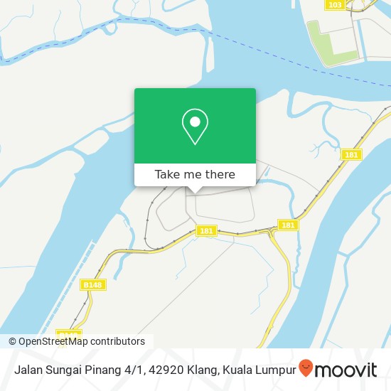 Jalan Sungai Pinang 4 / 1, 42920 Klang map