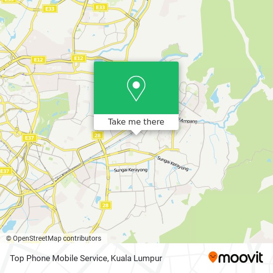 Top Phone Mobile Service map