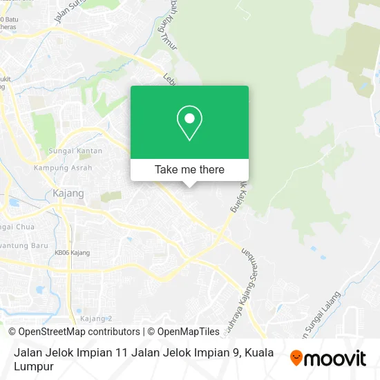 Jalan Jelok Impian 11 Jalan Jelok Impian 9 map