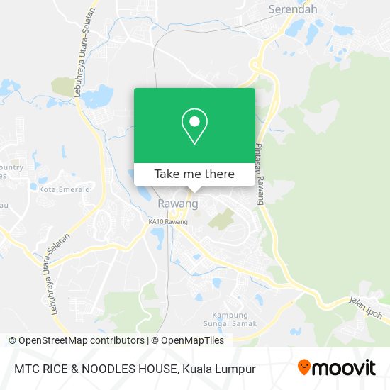 MTC RICE & NOODLES HOUSE map