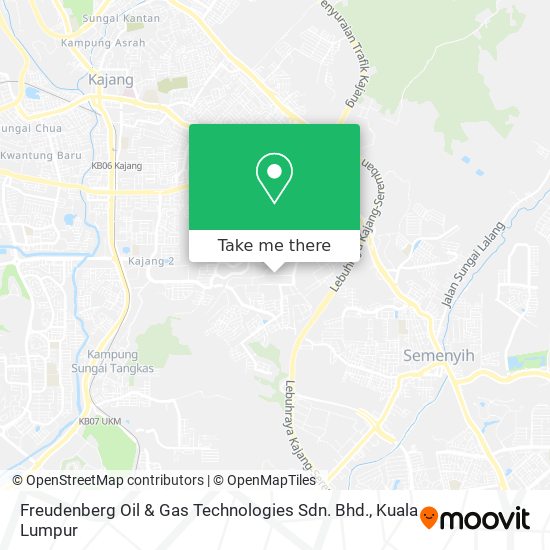 Freudenberg Oil & Gas Technologies Sdn. Bhd. map