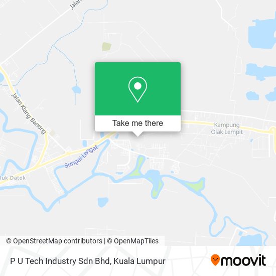P U Tech Industry Sdn Bhd map