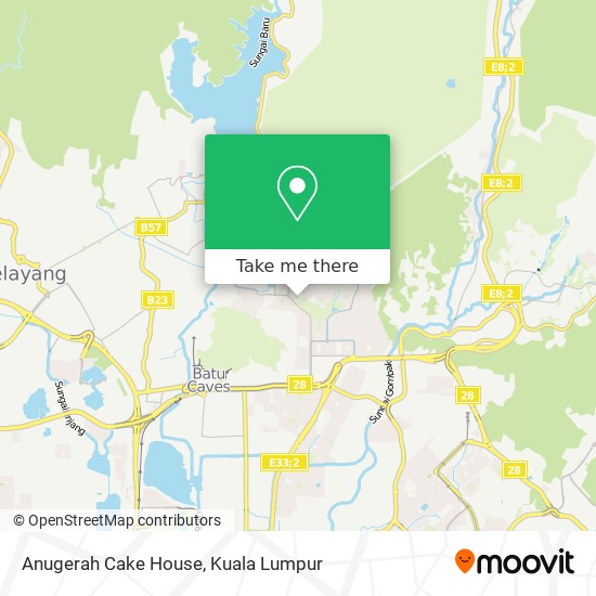 Anugerah Cake House map