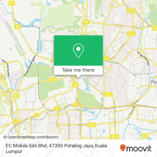 EC Mobile Sdn Bhd, 47300 Petaling Jaya map