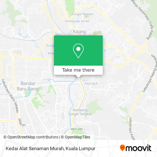 Kedai Alat Senaman Murah map