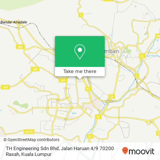 TH Engineering Sdn Bhd, Jalan Haruan 4 / 9 70200 Rasah map