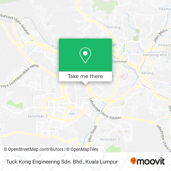 Tuck Kong Engineering Sdn. Bhd. map