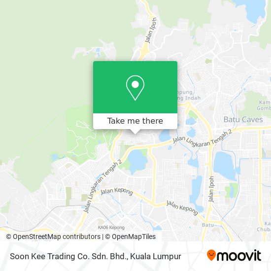 Soon Kee Trading Co. Sdn. Bhd. map