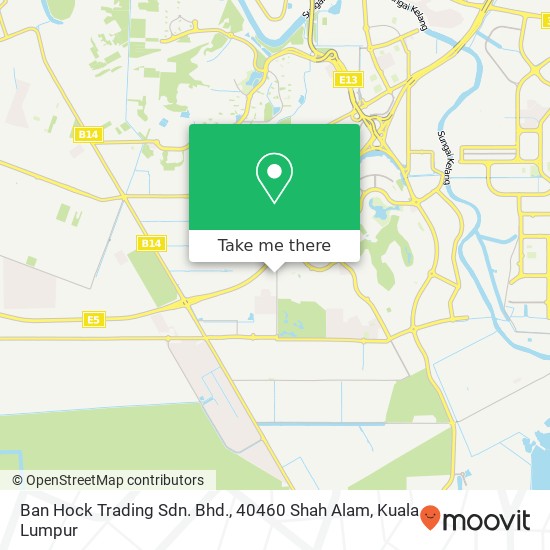 Ban Hock Trading Sdn. Bhd., 40460 Shah Alam map