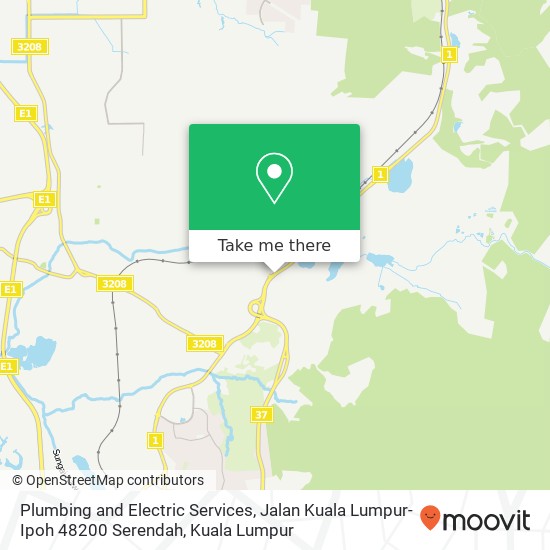 Plumbing and Electric Services, Jalan Kuala Lumpur-Ipoh 48200 Serendah map