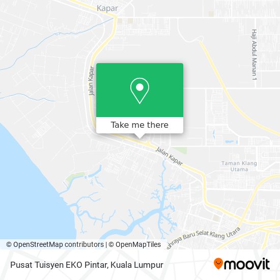 Peta Pusat Tuisyen EKO Pintar