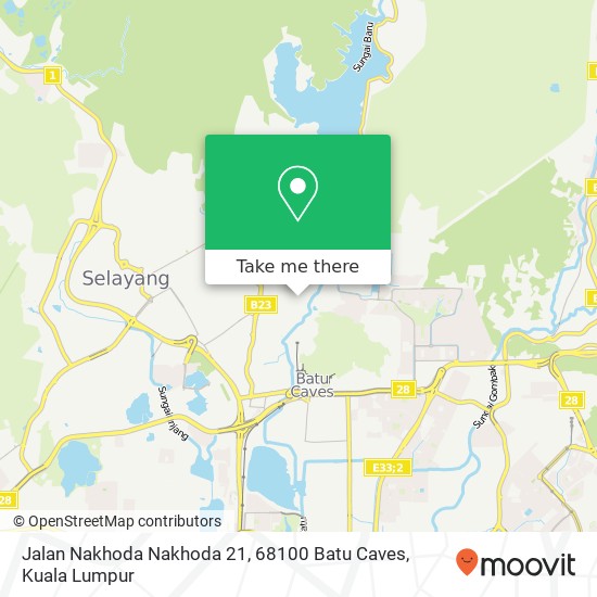 Jalan Nakhoda Nakhoda 21, 68100 Batu Caves map