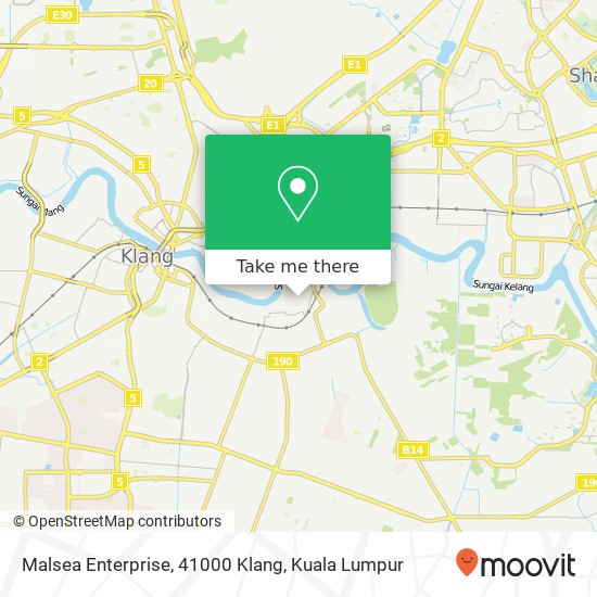 Malsea Enterprise, 41000 Klang map