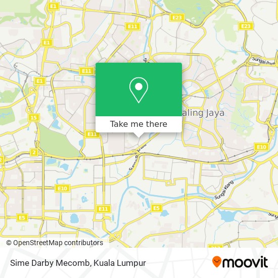 Sime Darby Mecomb map