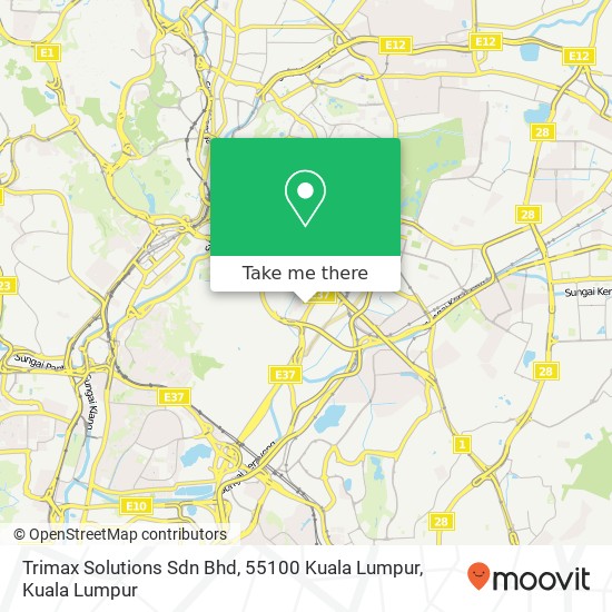 Trimax Solutions Sdn Bhd, 55100 Kuala Lumpur map