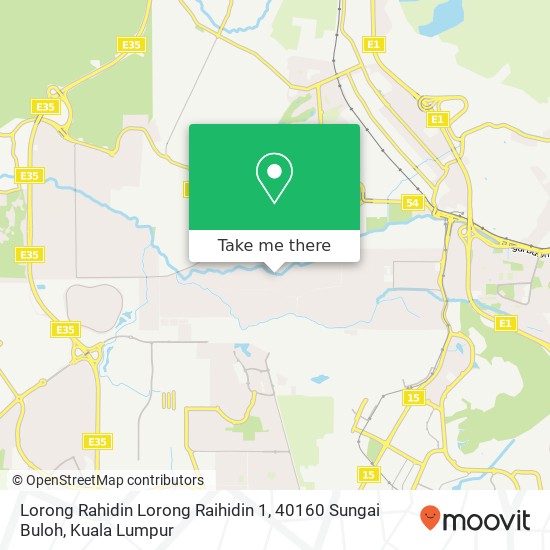 Lorong Rahidin Lorong Raihidin 1, 40160 Sungai Buloh map