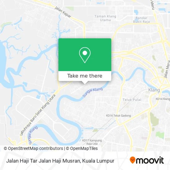 Peta Jalan Haji Tar Jalan Haji Musran