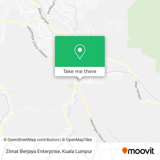 Zimat Berjaya Enterprise map