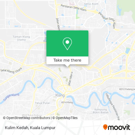 Kulim Kedah map