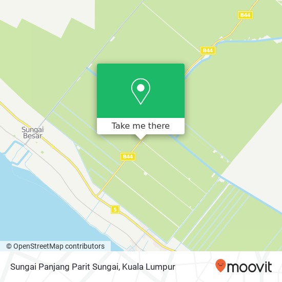 Sungai Panjang Parit Sungai, 45300 Sungai Besar map