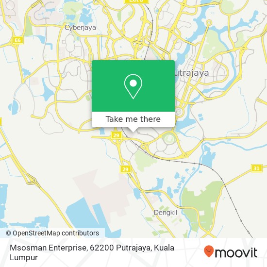 Msosman Enterprise, 62200 Putrajaya map