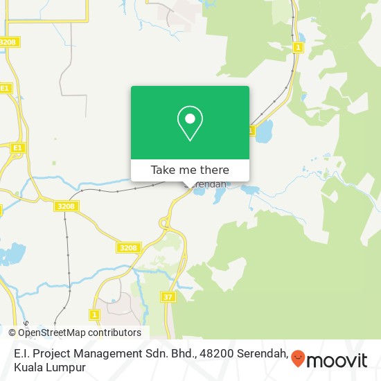 E.I. Project Management Sdn. Bhd., 48200 Serendah map