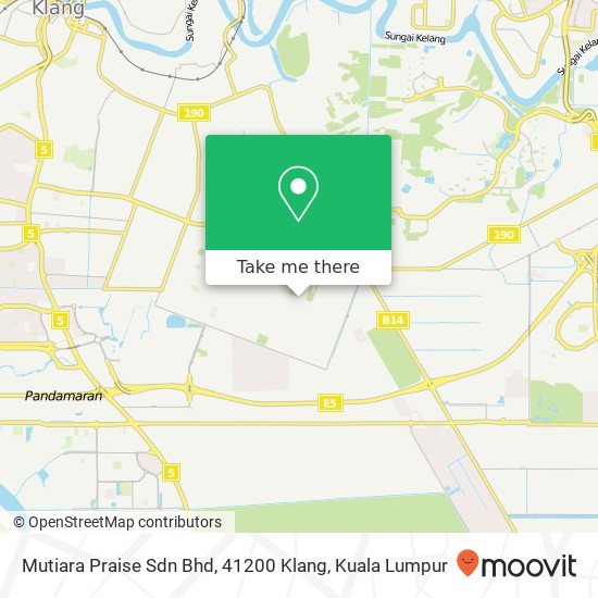 Mutiara Praise Sdn Bhd, 41200 Klang map