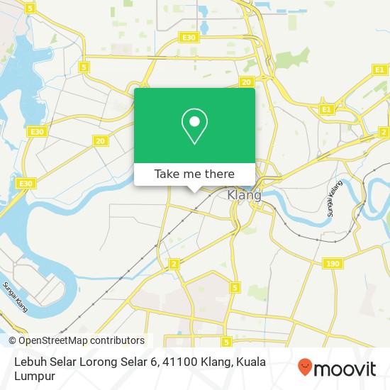 Lebuh Selar Lorong Selar 6, 41100 Klang map