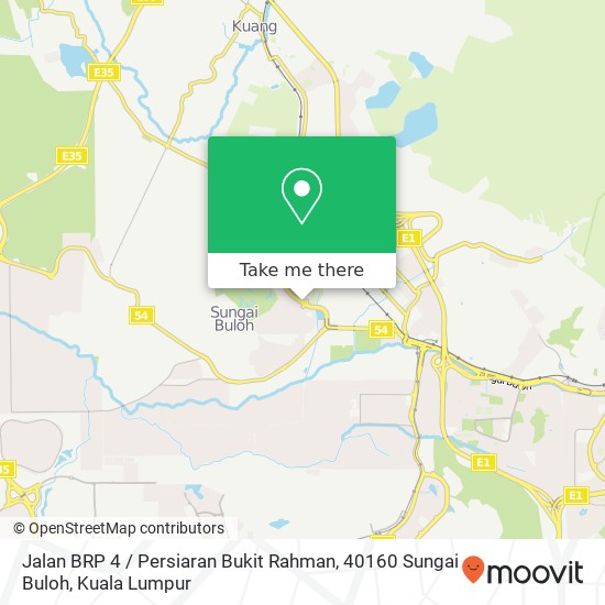 Jalan BRP 4 / Persiaran Bukit Rahman, 40160 Sungai Buloh map