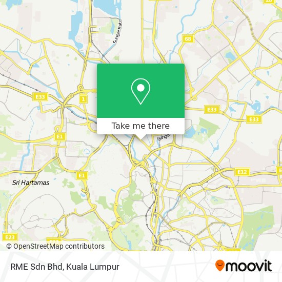 RME Sdn Bhd map