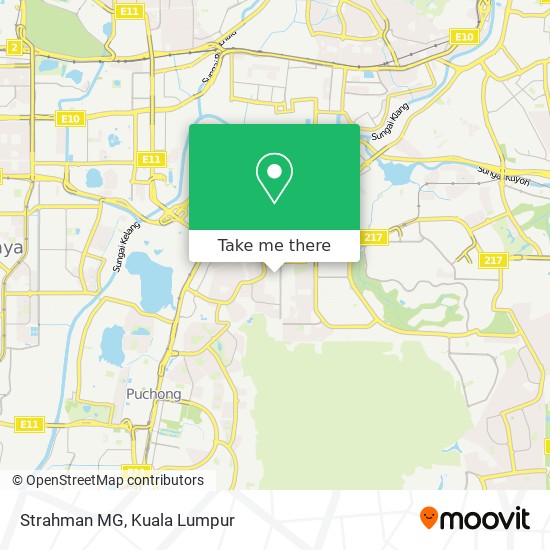 Strahman MG map