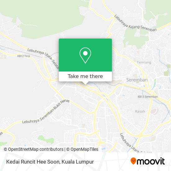 Kedai Runcit Hee Soon map