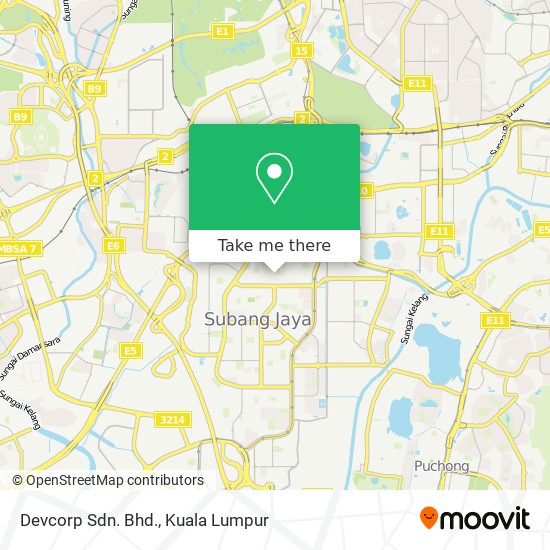 Devcorp Sdn. Bhd. map