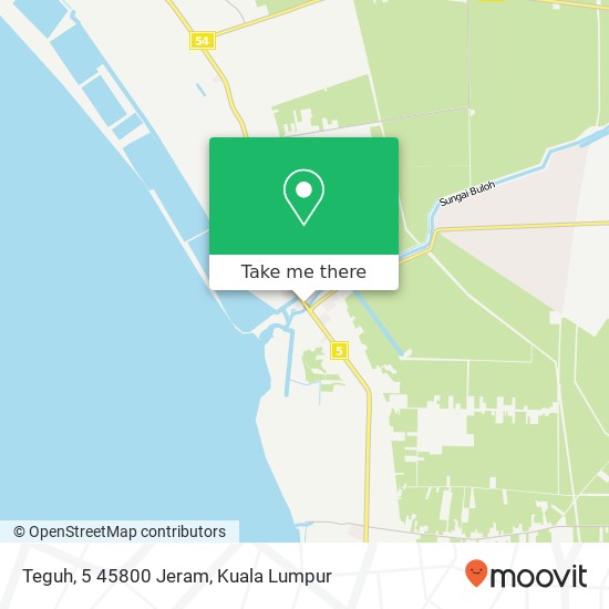 Teguh, 5 45800 Jeram map