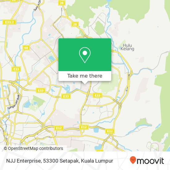 NJJ Enterprise, 53300 Setapak map