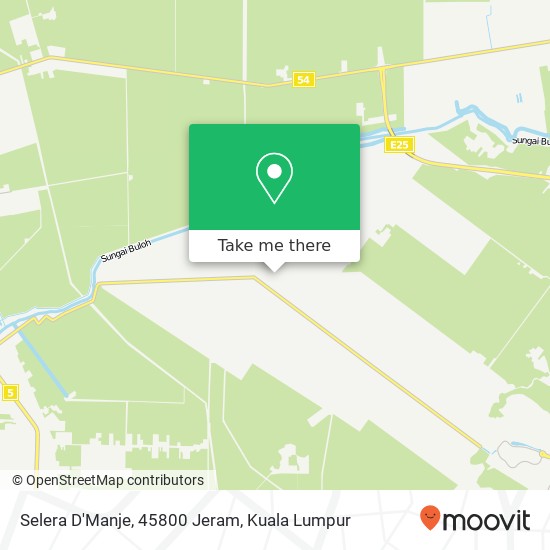 Selera D'Manje, 45800 Jeram map