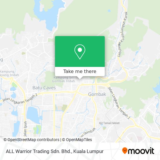 ALL Warrior Trading Sdn. Bhd. map