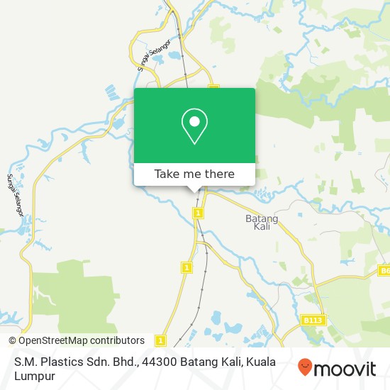 Peta S.M. Plastics Sdn. Bhd., 44300 Batang Kali