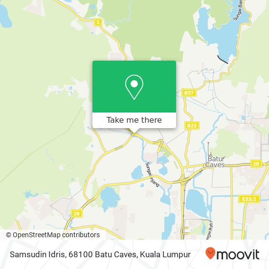 Samsudin Idris, 68100 Batu Caves map