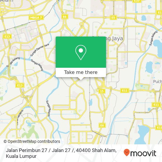 Jalan Perimbun 27 / Jalan 27 /, 40400 Shah Alam map