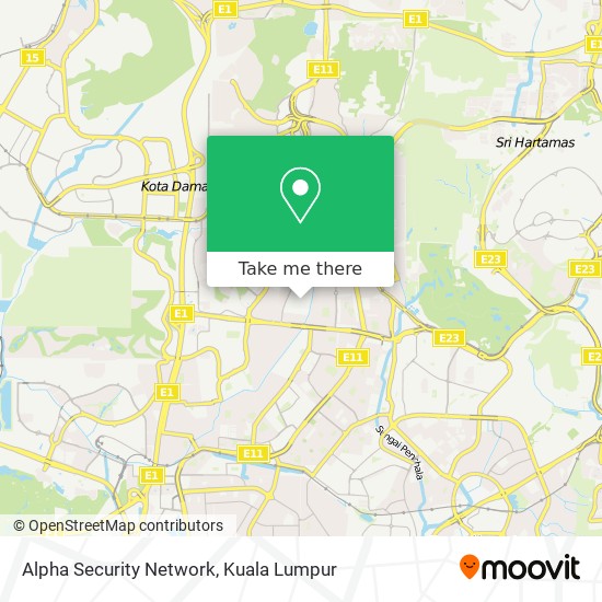 Alpha Security Network map