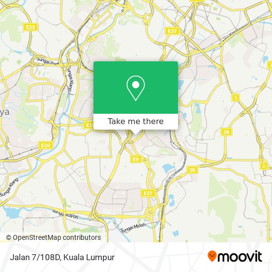 Jalan 7/108D map