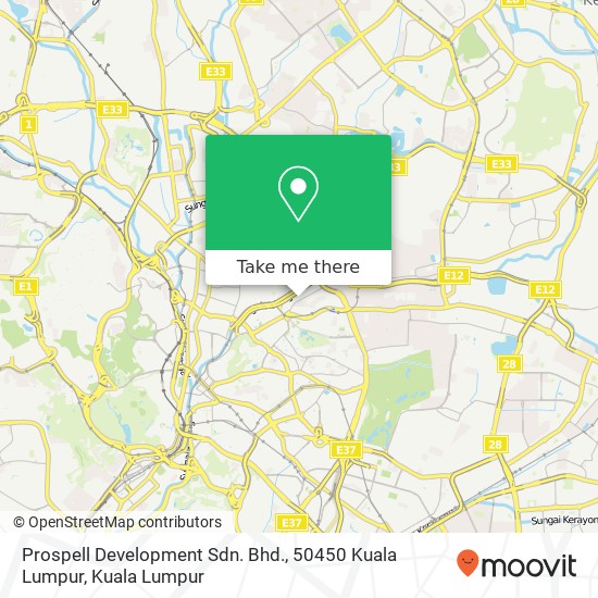 Prospell Development Sdn. Bhd., 50450 Kuala Lumpur map