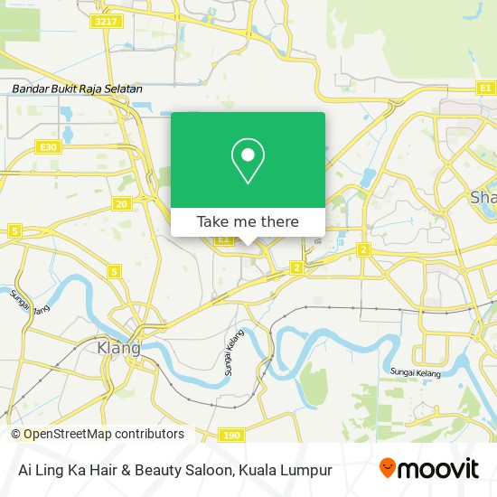 Ai Ling Ka Hair & Beauty Saloon map