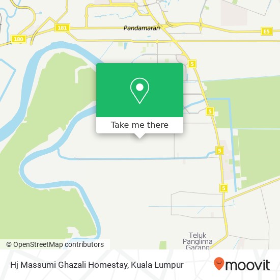 Hj Massumi Ghazali Homestay map